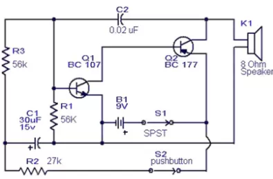 Mạch phát âm thanh-tiếng hét